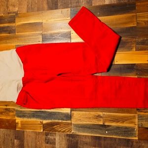 MATERNITY red skinny jeans